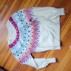 Fuzzy knit Sweater